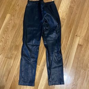 Never worn leather pants !